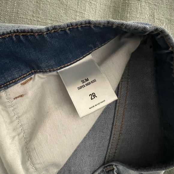 Express slim super high rise jeans - Picture 5 of 5